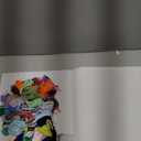 Zeyune Needlepoint Canvas 20 x 24 Inches 11 Mesh Blank White Canvas with 36 Colors Cotton Threads and 5 Needles for Embroidery, Knit Crochet Projects