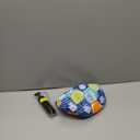 Beach Ball Size 5 for Pool and Water Play Waterproof Beach Soccer Ball with Neoprene Cover, Soft and Safe for All Ages, Outdoor and Indoor, Soccer Gifts