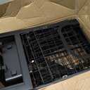 Over The Sink Dish Drying Rack, Expandable 3-Tier Stainless Steel Kitchen Storage Organization Accessories for Countertop, Rustproof & Space-Saving, 31.5"39.5" L x 12" W x 33" H, Black