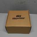 MegaGear Genuine Leather Camera Messenger Bag Mirrorless Portable Electronic Device Cover (Maroon)