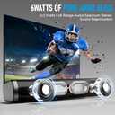 Dnil Portable Long bar Speaker, Bluetooth Wireless Speaker, a Wireless Bluetooth Speaker Suitable for Indoor and Outdoor use, Ideal for TV, Parties, The Beach, and Vacations.