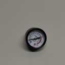 Air Compressor Pressure Gauge, 1/4 Thread Pressure Gauge 0-180 PSI/0-12 Bar Manometer