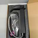 RUMOSE Tall Bathroom Faucet Vessel Sink Faucet with Drain, Matte Black
