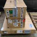 COLAMY Rectangle Wooden Dining Room Table Set for 6, Mid Century Modern Kitchen Table and PU Leather High Back Dining Room Chair for Home, Saving Space (1 Table with 6 Chairs), BlackBrown