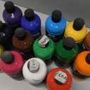 Nicpro 14 Colors Acrylic Leather Paint (8.45 oz, 250 ml) Leather Dye for Shoes, Sneakers, Bags, Furniture, Jackets, Car Seat, Wallets, Shoe Leather Paint Kit for DIY Crafts Kid Adult with Color Wheel