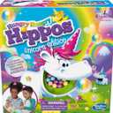 Hasbro Gaming Hungry Hippos Unicorn Edition Pre-School Board Game for Kids Ages 4 and Up; 2-4 Players 