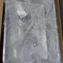 Stainless Steel Litter Box 2 Pack, 23.6x15.7"x6" Deep Stainless Steel Cat Litter Box Extra Large, XL Metal Litterbox for Big Cats with High Sides, Non Stick Surface, Easy to Clean