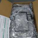 MUDEELA 8-Tier Pots and Pans Organizer under Cabinet, 15.83" Height Heavy Duty Pot Pan Organizer Kitchen Cabinet Organization and Storage, Adjustable Pot Rack for Frying Pan, Cast Iron Skillet, Black