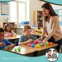 2 x 24 Pack Easter Basket Stuffers with Metal Brain Teaser Puzzles  Prefilled Eggs with Mini Logic Toys & Instruction Cards, Classroom Gifts, Egg Hunt Prizes, Easter Party Favors for Kids Boys & Girls