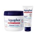 Aquaphor Healing Ointment Advanced Therapy Skin Protectant Skin Care Set, Body Moisturizer for Dry Skin, Minor Cuts and Burns, Dry Cuticles, Cracked Heels, Hands and Lips, 14 Oz Jar + 1.75 Oz Tube