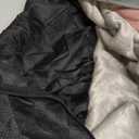 Bolster Dog Bed for Extra Large Dogs, Memory Foam Orthopedic L-Shape Dog beds with Removable Washable Cover, Cozy Plush Pet Bed with Waterproof Lining and Nonskid Bottom (Grey)