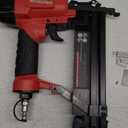 WORKPRO Pneumatic Brad Nailer, 18 GA, 2 in 1 Nail Gun and Crown Stapler, with 400pcs Nails/ 300pcs Staples, for Carpentry, DIY Project, Woodworking