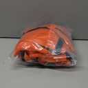 Kaskawise SUV Car Ceiling Cargo Net with Adhesive Straps,Double-Layer Mesh Car Roof Net Storage for Truck, Van,Travel Long Road Trip Camping Interior Accessories 39.3 X 23.6 Inch,Orange