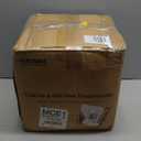 13x6.50-6 Flat Free Lawn Mower Tire and Wheel, Solid Smooth Zero Turn Mower Front Tire Assembly, with 3/4" & 5/8" Bearing, 4"-6.5" Centered Hub, Compatible with Lawnmower Garden Tractor, 2 Pack