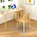 28x30" Small Clear Chair Mat for Hard Floors Under Desk Chair Mat Transparent