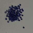 ALWSCI HPLC Pre-Slit 9-425 Screw Thread Vial Blue Caps, 9 mm, Blue PTFE/White Silicone Septa, 100 pcs/pk