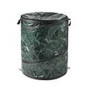 Wakeman Pop Up Outdoor Garbage Can, Black, 29.5 Gallon