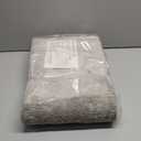 FinRec Low Pile 5x7 Area Rugs for Bedroom Living Room, Thin Rug Solid Color, Non-Slip Carpet Indoor for Home Decor (Light Tan)