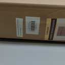 Cordless Bamboo Roman Shades w/ Valance, 28.5" W × 64" H, Highfield Teak