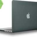 UESWILL Smooth Matte Hard Shell Case Cover Compatible with MacBook Pro 13 inch with Retina Display (No CD-ROM,No USB-C) (Model: A1502/A1425, Version Late 2012/2013 / 2014 / Early 2015), Midnight Green