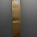 Moen Bronzed Gold Curved Adjustable Length Fixed Mount Single Shower Curtain Rod for Bathroom, CSR2160BZG