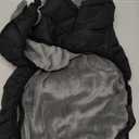 IECOii Extra Warm Reflective Dog Jacket - Adjustable Dog Winter Coat with Buckle & Soft Fleece for Small, Medium & Large Dogs (X-Large(Chest:24.4-29.9 in), Black)