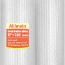 12 inch x 72ft - 2 Pack Total Small Thin Bubble Cushioning Wrap for Extra Protection Packaging Mailers, Nylon Wrap Rolls Moving Cushioning Supplies for Moving & Shipping, Perforated Every 12