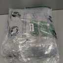 Bloomingville Grey Knit Fringe Pattern Cotton Blend Throw, 63" x 51"