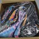 Hillban 36 Pcs Mandala Makeup Bags Bohemian Cosmetic Bags for Women Mandala Flowers Travel Toiletry Pouch with Zipper Portable Organizer Pouch for Cosmetics Makeup Brushes, 12 Styles