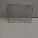 STORi Stackable Clear Plastic DVD Organizer with Rubber Feet | Rectangular Holder Perfect for Theater Room | Holds up to 14 Standard DVD Cases | Made in USA