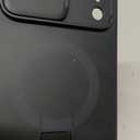 SURITCH for iPhone 17 Pro Max Case with Camera Control Cover, Camera Cover and Adjustable Kickstand, Compatible with MagSafe, Shockproof Bumper Protective Cases 6.9 Inch, Black