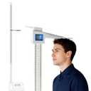 Medical Wall Stadiometer, Telescopic Height Rod 73-210cm, Aluminum Alloy | Lightweight 5-Section Telescopic Design for Home, Gym, Fitness Centers, Office Exams, and Kids of All Ages