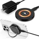 S25 S24 Ultra Magnetic Wireless Charger Fast Charging Pad for Samsung Galaxy Z Fold 7/6/Flip 7/6/5/S25 Edge/S24/S23/S22/S21/Moto Edge 2024,15W Wireless Phone Magsafe Charger &20W USB C Charger Block