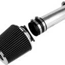 KAX 3 inch Cold Air Intake System Kit Compatible with 2003-2006 G35, 350Z, FX35, Black