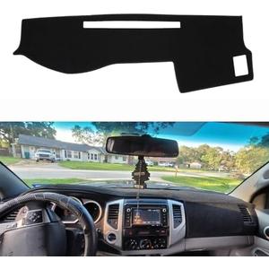 IIKSDII Dashboard Cover Mat for to-yota Tacoma Pickup 2005-2015 Accessories Dash Cover Dash Mat Sunshade Glare UV Rays Protector