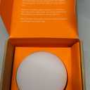 Baby Night Light, Nursery Night Lamp for Breastfeeding, Soft BPA Free Silicone Touch Night Lamp, Eye Caring, Easy Flip Design, Stepless Dimming, 1-Pack