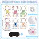 6 Set Baby Shower Games Party Favors Feed Me Funny Blindfolded Baby Shower Game for Adults Includes 6 Kt Boards 6 Eye Patches Fun Blindfold Food Feeding Game Kit for Gender Reveal Party Supplies