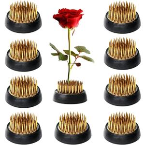 10Pcs Kenzan 34mm/1.34inch Diameter Floral Pin Frog Ikebana Flower Arranger Holder