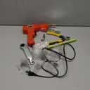 Upgraded 220W Plastic Welder, 2 in 1 Plastic Welding Kit Plastic Repair Welder Kit 1000PCS Hot Stapler Soldering Gun with 100PCS Plastic Welding Rods Car Bumper Repair Kit for Most Plastic Repair