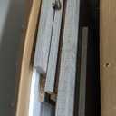 Farmhouse Nightstand with Charging Station, Grayish White End Table Bedroom with Storage Living Room Side Table Beige Night Stand Industrial Bedside Bed Table with USB Ports and Outlets, Grayish White