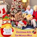 3 x Cute Christmas Stocking Stuffers White Elephant Gifts for Her Him Friends Coworker Neighbors Women Men, Christmas Tree Ornament Hanging Decoration Desk Decor, Crochet Gnome