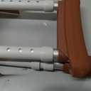 Loyoda Heavy Duty Aluminum Crutches with Ergonomic TPR Hand Grips, 2 Pack