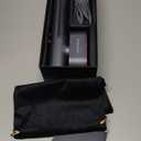 Jack  Rose Travel Steamer for Clothes,100-220V Portable Iron,15s Heat Up,Steamer  Iron 2 In 1, Travel Size,Large Ceramic Heat Panel,for Global and Europe (Purple)