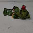 Roicaholy Dinosaur Tail Hat and Paw Gloves Set, Dragon Crocodile Costume Accessories Halloween Dress Up Cosplay Dino Theme Party Favor