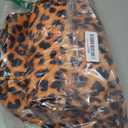 Lined Blazer Men One Button Casual Suit Jacket Slim Fit Coat with Pocket Winter Fall Business Blazers (Large, Leopard Print)