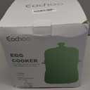 Hard Boiled Egg Cooker - CACHOO 14-Egg Rapid Stainless Steel Egg Boiler with 30-Min Timer & Auto Shut Off, Compact Electric Vegetable Steamer for Cooking, Dishwasher Safe, Beige (2-Tier)