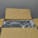 Stadium Seat 2 Pack for Bleachers with Back Support,Portable Bleacher Chairs with Back and Cushion, Black