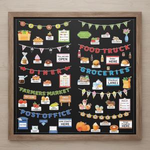 Maitys 150 Pcs Summer Classroom Bulletin Board Decorations Set Classroom Bulletin Board Cutouts for School Office Library Cutouts Decor for Wall Whiteboard Window Door Home Teacher Supply