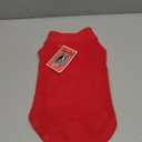 Gooby Stretch Fleece Vest Dog Sweater - Red, Medium - Warm Pullover Super Stretchy Fleece Dog Jacket for Small to Large Dogs, M