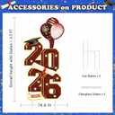 2026 Graduation Decorations - 3.5FT Large Class 2026 Graduation Yard Sign Yard Decorations Congrats Graduation Lawn Signs 2026 Grad Yard Signs with Stakes for Outdoor Indoor Congrats Graduation Party Decoration Supplies